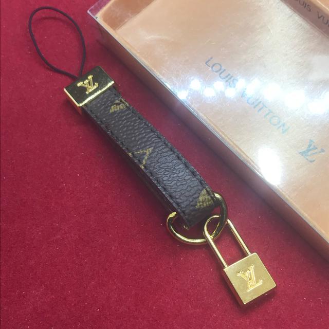 美品 正規品 ルイヴィトン モノグラム パドロック付きストラップ < ブランド  美品 正規品 ルイヴィトン モノグラム パドロック付きストラップ < ブランドの
