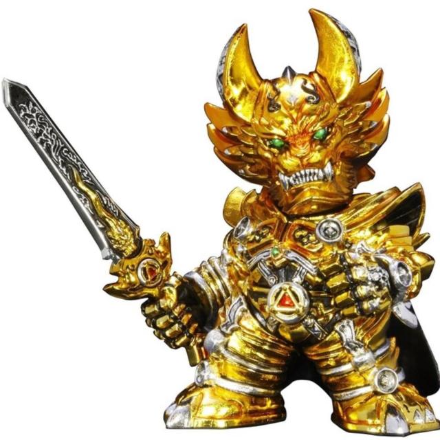 牙狼デフォルメ魔戒コレクション 黄金騎士ガロ メッキver. ●新品未開封美品 < ホビー  牙狼デフォルメ魔戒コレクション 黄金騎士ガロ メッキver. ●新品未開封美品 < ホビーの
