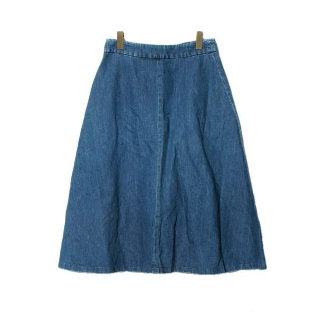 HYSTERIC GLAMOUR デニム 膝丈 フレア スカート < 女性ファッション HYSTERIC GLAMOUR デニム 膝丈 フレア スカート < 女性ファッションの