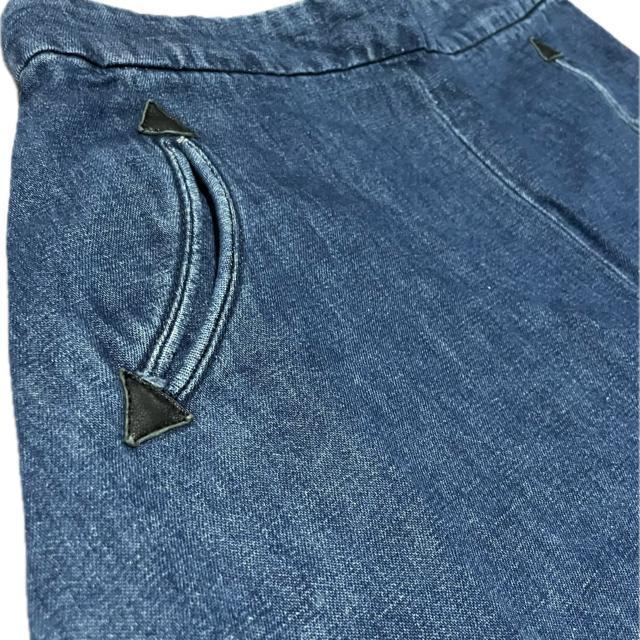 HYSTERIC GLAMOUR デニム 膝丈 フレア スカート < 女性ファッション HYSTERIC GLAMOUR デニム 膝丈 フレア スカート < 女性ファッションの