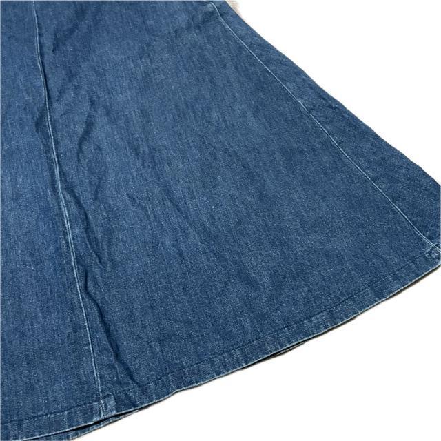 HYSTERIC GLAMOUR デニム 膝丈 フレア スカート < 女性ファッション HYSTERIC GLAMOUR デニム 膝丈 フレア スカート < 女性ファッションの