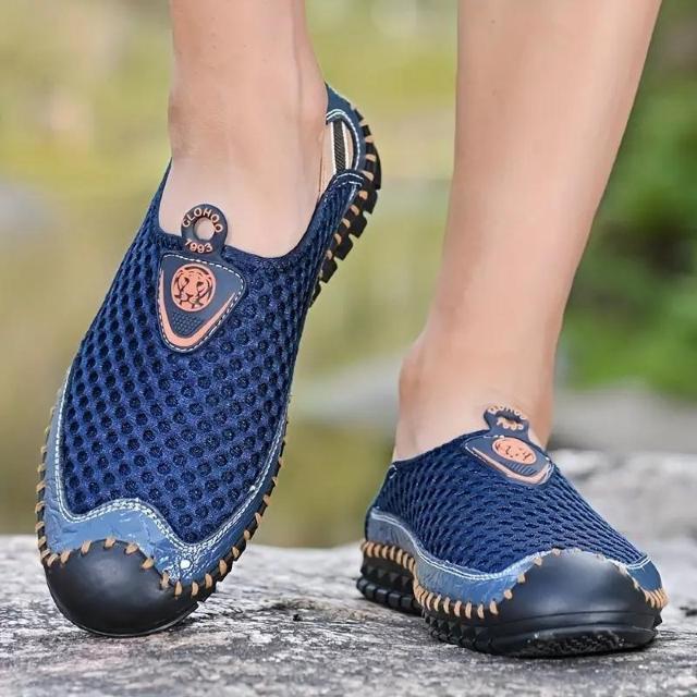 超お買い得2490円★CLOHOO メンズ メッシュ通気性抜群サンダル、軽量、滑り止め、春夏 26.5cm 青 < 男性ファッション  超お買い得2490円★CLOHOO メンズ メッシュ通気性抜群サンダル、軽量、滑り止め、春夏 26.5cm 青 < 男性ファッションの