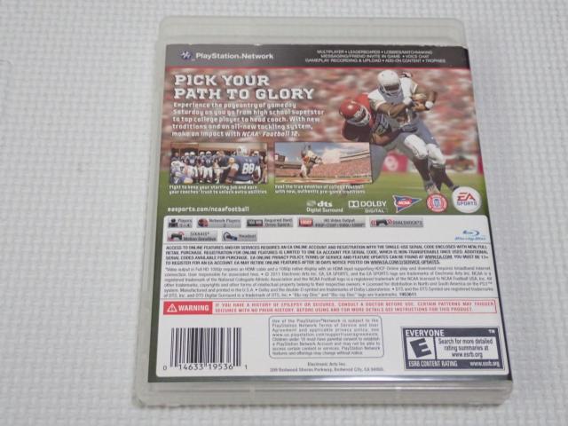 PS3★NCAA FOOTBALL 12 海外版 北米版 管理番号2 < ゲーム本体/ソフト  PS3★NCAA FOOTBALL 12 海外版 北米版 管理番号2 < ゲーム本体/ソフトの