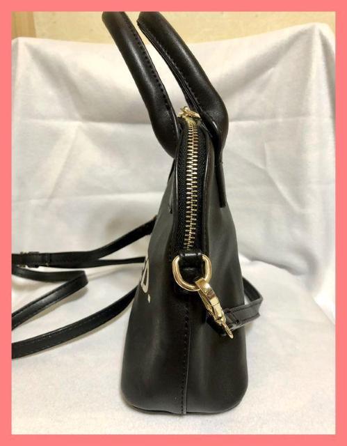 ☆ミルクフェド☆超美品♪2way合皮ロゴミニボストンショルダーバッグ黒☆ < ブランド ☆ミルクフェド☆超美品♪2way合皮ロゴミニボストンショルダーバッグ黒☆ < ブランドの