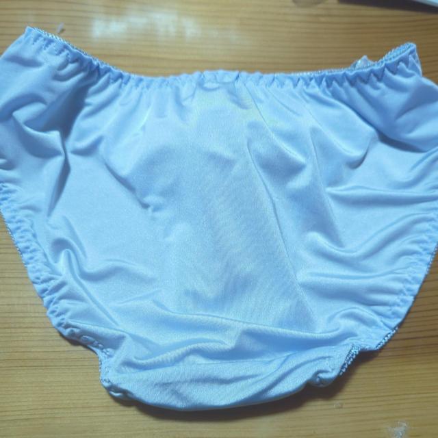 新品衣類 水色キラキラ花柄ショーツL < 女性ファッション  新品衣類 水色キラキラ花柄ショーツL < 女性ファッションの