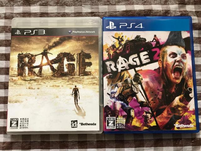 PS3 RAGE PS4 RAGE2 セット < ゲーム本体/ソフト PS3 RAGE PS4 RAGE2 セット < ゲーム本体/ソフトの