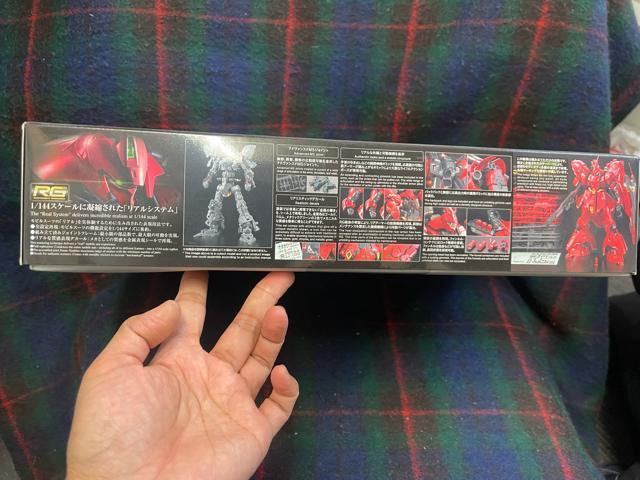 RG MSN-04 SAZABI 1/144ygiz @mK_  zr[ 