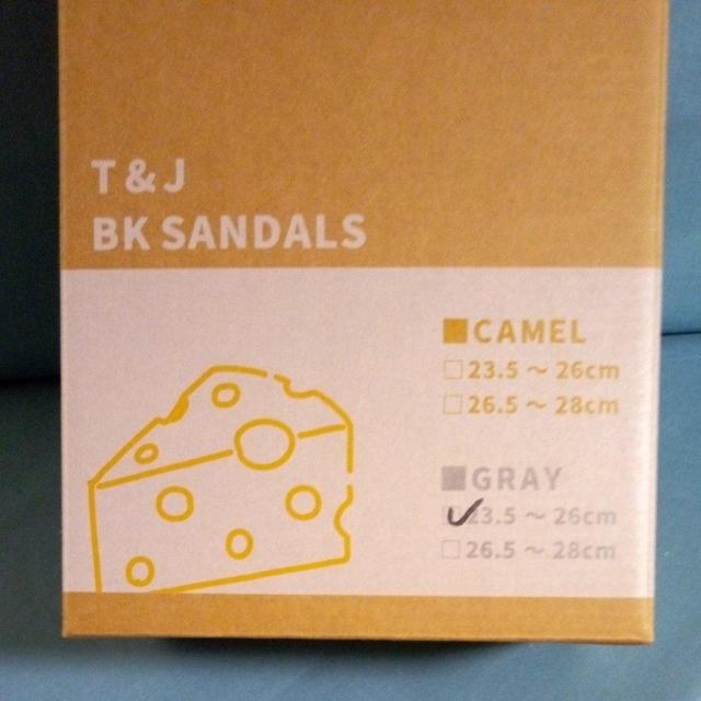 �g���ƃW�F���[�@BK SANDAL �O���[23.5�`26�p