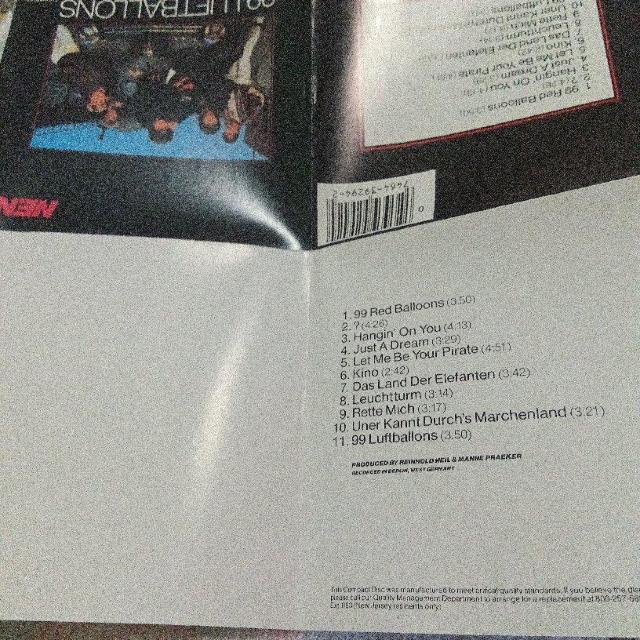 NENA�^99 LUFTBALLONS �� CD/DVD/�r�f�I�� 