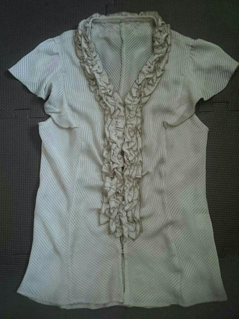 S.P.R☆★フリル半袖ブラウス☆フレアスリーブ★ < 女性ファッション  S.P.R☆★フリル半袖ブラウス☆フレアスリーブ★  < 女性ファッションの