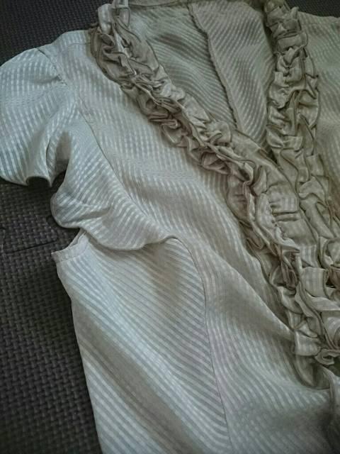 S.P.R☆★フリル半袖ブラウス☆フレアスリーブ★ < 女性ファッション  S.P.R☆★フリル半袖ブラウス☆フレアスリーブ★ < 女性ファッションの