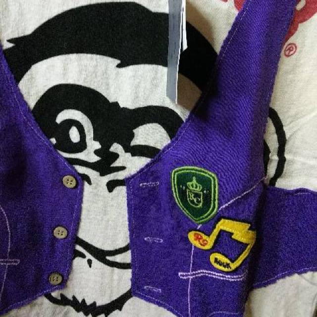 RADIC COLOR新品★ベスト重ね着風半袖Tシャツ/白 < 女性ファッション  RADIC COLOR新品★ベスト重ね着風半袖Tシャツ/白 < 女性ファッションの