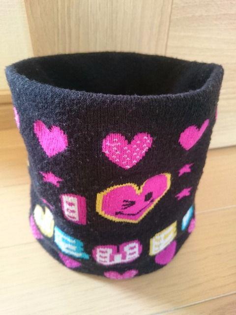 女児ネックウォーマー/マフラー代わりに♪幼児〜小学校低学年向け♪ハート&星柄 < キッズ/ベビー 女児ネックウォーマー/マフラー代わりに♪幼児〜小学校低学年向け♪ハート&星柄 < キッズ/ベビーの