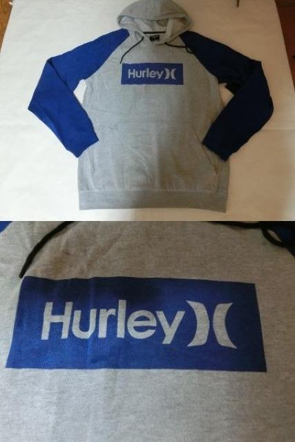 USA購入【HURLEY】プルオーバーパーカーUS XL 灰青 < ブランド  USA購入【HURLEY】プルオーバーパーカーUS XL 灰青 < ブランドの