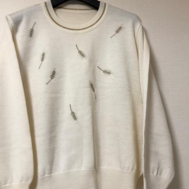 送料無料  Lサイズ 白 レディースセーター トップス < 女性ファッション  送料無料  Lサイズ 白 レディースセーター トップス  < 女性ファッションの