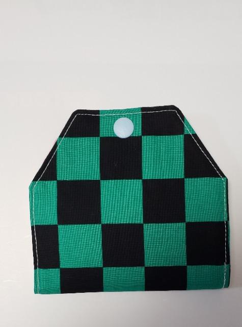 M48 マスクケース 【本日限定】◆ 鬼滅 炭治郎柄 市松模様(*^^*)ハンドメイド < 女性ファッション  M48 マスクケース 【本日限定】◆ 鬼滅 炭治郎柄 市松模様(*^^*)ハンドメイド < 女性ファッションの