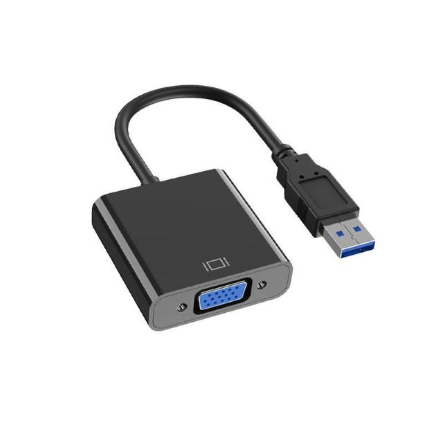 USB VGA 変換ケーブル 黒色 USB 3.0 to VGA D-sub メス 15ピン 1080P フルHD  パソコン < 家電/AV  USB VGA 変換ケーブル 黒色 USB 3.0 to VGA D-sub メス 15ピン 1080P フルHD  パソコン < 家電/AVの
