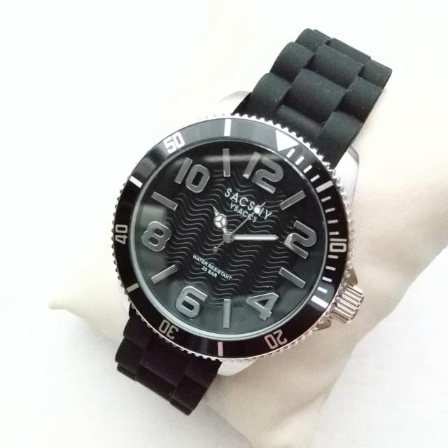 腕時計 ダイバーウォッチ SACSNY  Y'SACCS サクスニー イザック 20BAR 200M防水 ウレタンゴム ワンタッチ < 男性アクセサリー/時計  腕時計 ダイバーウォッチ SACSNY  Y'SACCS サクスニー イザック 20BAR 200M防水 ウレタンゴム ワンタッチ  < 男性アクセサリー/時計の