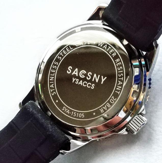 腕時計 ダイバーウォッチ SACSNY  Y'SACCS サクスニー イザック 20BAR 200M防水 ウレタンゴム ワンタッチ < 男性アクセサリー/時計  腕時計 ダイバーウォッチ SACSNY  Y'SACCS サクスニー イザック 20BAR 200M防水 ウレタンゴム ワンタッチ < 男性アクセサリー/時計の