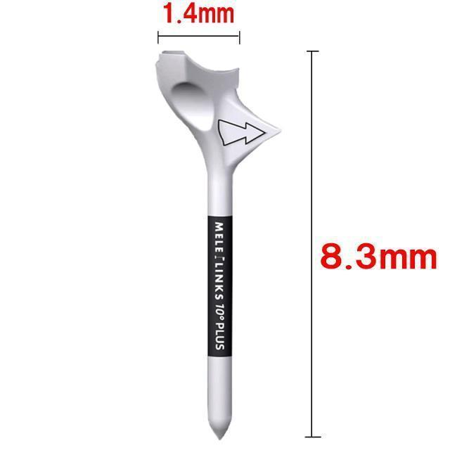 狙ったところに打てるゴルフティー スピンを軽減し軌道が安定し曲がらないゴルフロングティー 矢印方向へ狙撃10度傾斜のティー10本入 < レジャー/スポーツ 狙ったところに打てるゴルフティー スピンを軽減し軌道が安定し曲がらないゴルフロングティー 矢印方向へ狙撃10度傾斜のティー10本入 < レジャー/スポーツの