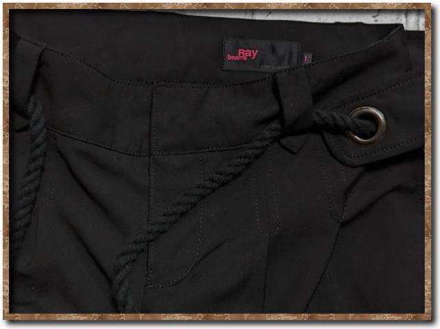 レイビームス ハーフパンツ 黒 < ブランド レイビームス ハーフパンツ 黒 < ブランドの