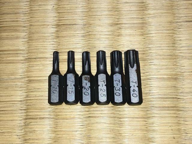 良好!ヘックスローブビット 6サイズセット(T10、T15、T20、T25、T30、T40) < 自動車/バイク 良好!ヘックスローブビット 6サイズセット(T10、T15、T20、T25、T30、T40) < 自動車/バイク