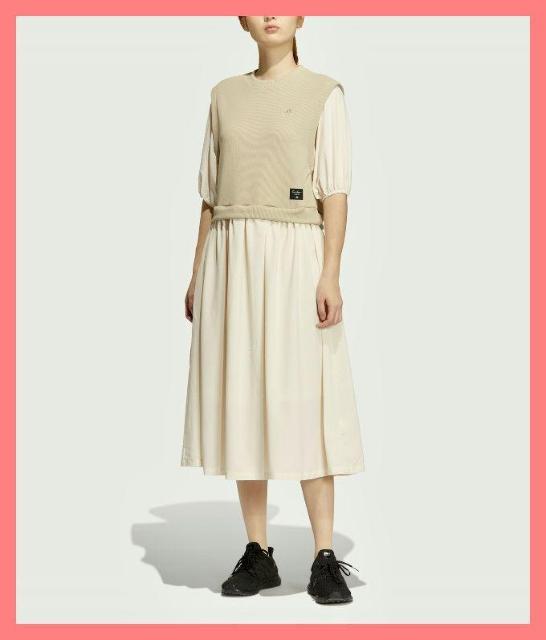 ☆アディダス☆超美品☆サラサラ♪ドッキングフレアドライシャツワンピースOT☆ < ブランド  ☆アディダス☆超美品☆サラサラ♪ドッキングフレアドライシャツワンピースOT☆  < ブランドの