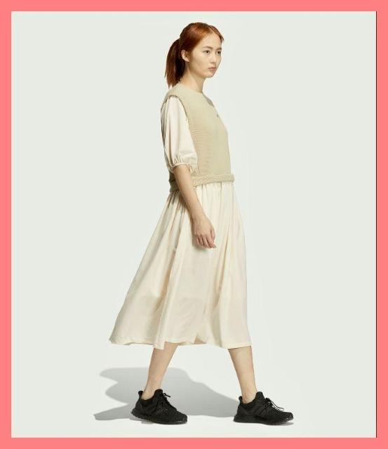 ☆アディダス☆超美品☆サラサラ♪ドッキングフレアドライシャツワンピースOT☆ < ブランド  ☆アディダス☆超美品☆サラサラ♪ドッキングフレアドライシャツワンピースOT☆ < ブランドの