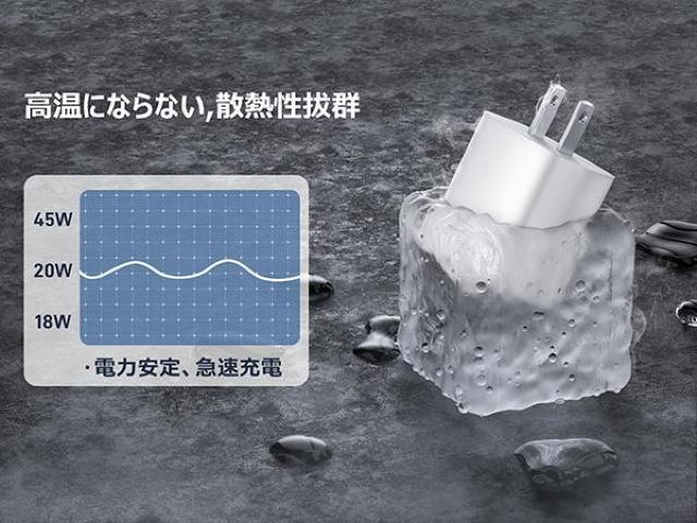 2個セット iPhone 充電器 20W PD 急速 USB C-Lightningケーブル Type C スマホ 電源アダプター < 家電/AV 2個セット iPhone 充電器 20W PD 急速 USB C-Lightningケーブル Type C スマホ 電源アダプター < 家電/AVの