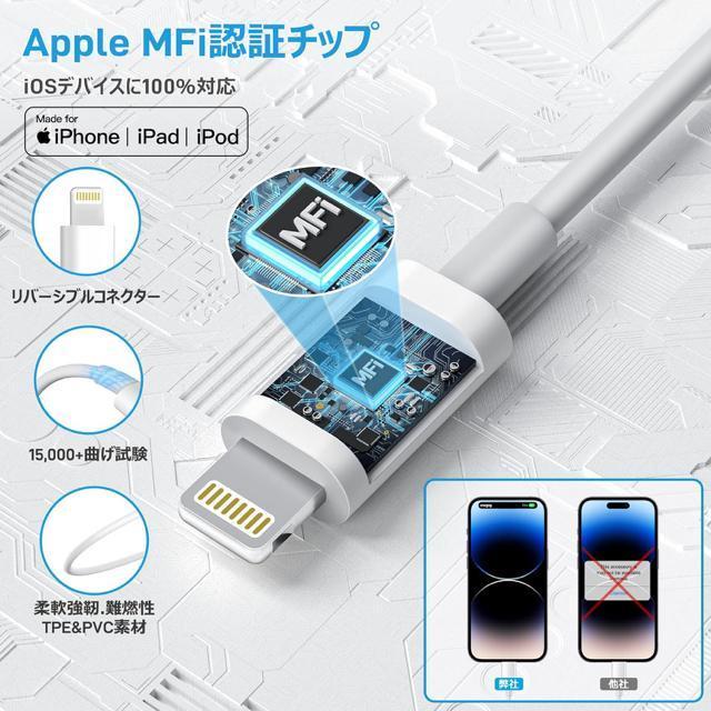2個セット iPhone 充電器 20W PD 急速 USB C-Lightningケーブル Type C スマホ 電源アダプター < 家電/AV 2個セット iPhone 充電器 20W PD 急速 USB C-Lightningケーブル Type C スマホ 電源アダプター < 家電/AVの