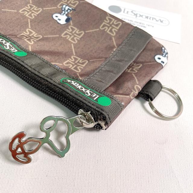 ★新品★LeSportsac レスポートサック スヌーピー レモノグラム キーコインポーチ ID パスケース ポーチ 小銭入れ < 女性ファッション  ★新品★LeSportsac レスポートサック スヌーピー レモノグラム キーコインポーチ ID パスケース ポーチ 小銭入れ < 女性ファッションの
