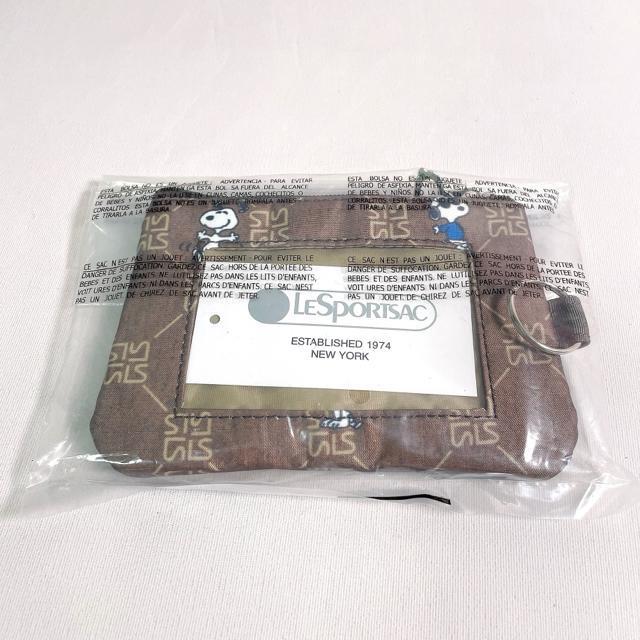 ★新品★LeSportsac レスポートサック スヌーピー レモノグラム キーコインポーチ ID パスケース ポーチ 小銭入れ < 女性ファッション  ★新品★LeSportsac レスポートサック スヌーピー レモノグラム キーコインポーチ ID パスケース ポーチ 小銭入れ < 女性ファッションの