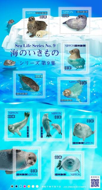 海のいきものシリーズ 第9集 110円切手 アザラシ < ホビー  海のいきものシリーズ 第9集 110円切手 アザラシ  < ホビーの