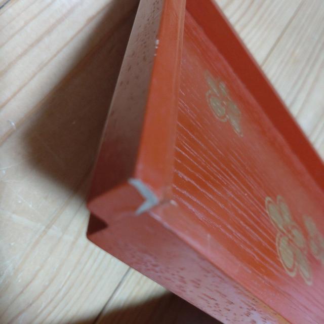 昭和レトロ 朱色花柄プレート < インテリア/ライフ 昭和レトロ 朱色花柄プレート < インテリア/ライフの