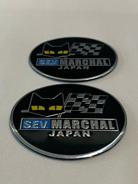 マーシャル 3D アルミ エンブレム 2枚セット 5.5センチ チャンプロード アクセサリー 旧車 昭和レトロ < 自動車/バイク マーシャル 3D アルミ エンブレム 2枚セット 5.5センチ チャンプロード アクセサリー 旧車 昭和レトロ < 自動車/バイク