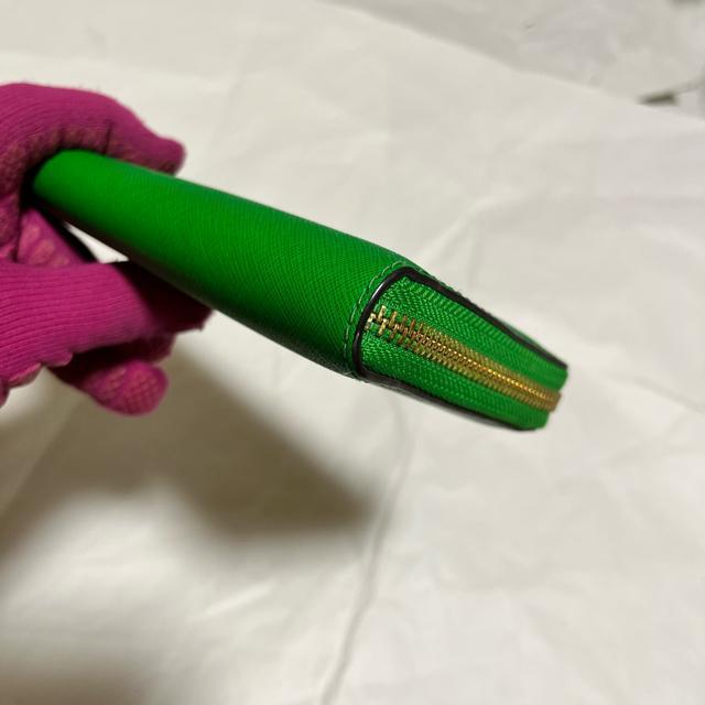 【美品】【マイケルコース】 ラウンドファスナー / レザー / 長財布 / 緑 < ブランド  【美品】【マイケルコース】 ラウンドファスナー / レザー / 長財布 / 緑 < ブランドの