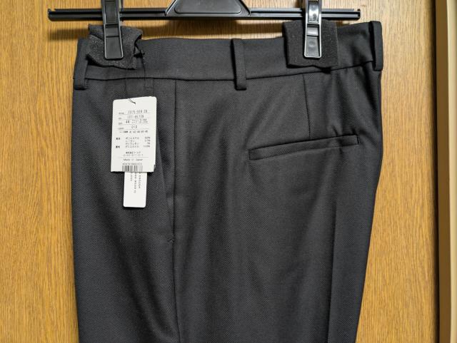 INDIVI昨季新品黒裏地付きストレッチセンタプレステーパードパンツ大きいサイズ4413号12号LLXLスタイルアップパンツ美脚 < ブランド  INDIVI昨季新品黒裏地付きストレッチセンタプレステーパードパンツ大きいサイズ4413号12号LLXLスタイルアップパンツ美脚 < ブランドの