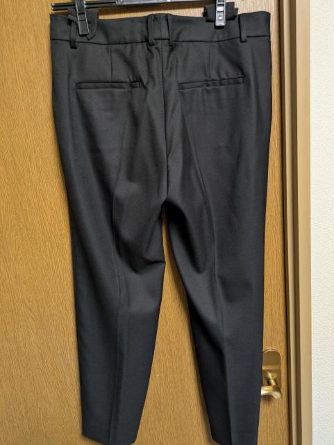 INDIVI昨季新品黒裏地付きストレッチセンタプレステーパードパンツ大きいサイズ4413号12号LLXLスタイルアップパンツ美脚 < ブランド  INDIVI昨季新品黒裏地付きストレッチセンタプレステーパードパンツ大きいサイズ4413号12号LLXLスタイルアップパンツ美脚 < ブランドの