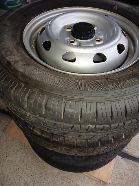 145R12 6PR LT 夏タイヤ、ホイールセット < 自動車/バイク 145R12 6PR LT 夏タイヤ、ホイールセット < 自動車/バイク