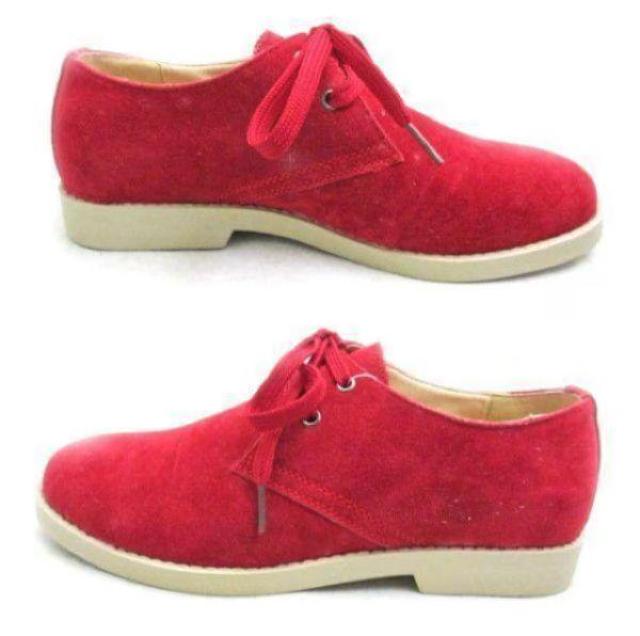 1円~C123新品AAAカジュアルプレーントゥ/レースアップ25aRED♂ < 男性ファッション 1円~C123新品AAAカジュアルプレーントゥ/レースアップ25aRED♂ < 男性ファッションの