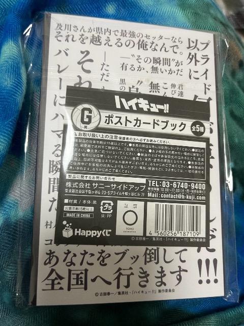 ハイキュー!! 一番くじ ポストカードブック < アニメ/コミック/キャラクター ハイキュー!! 一番くじ ポストカードブック < アニメ/コミック/キャラクターの
