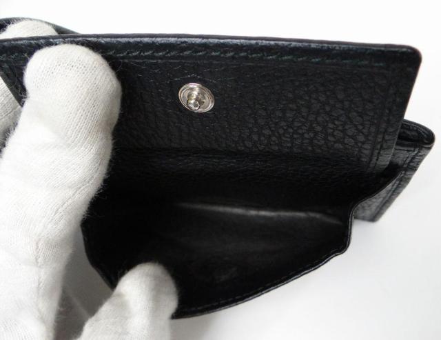 GUCCI グッチ 143384 GGキャンバス 二つ折り財布 ブラック【送料無料】 < ブランド GUCCI グッチ 143384 GGキャンバス 二つ折り財布 ブラック【送料無料】 < ブランドの