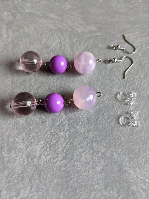 ピアス ノンホールピアス 手作りハンドメイド まとめ買い歓迎 < 女性ファッション  ピアス ノンホールピアス 手作りハンドメイド まとめ買い歓迎 < 女性ファッションの