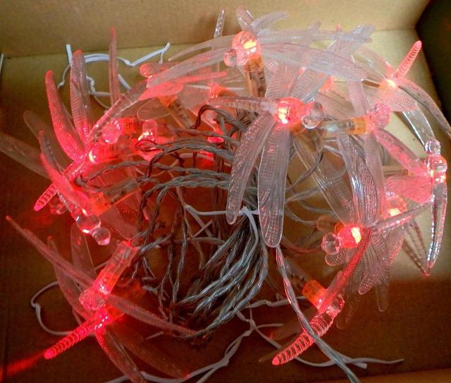 ◆guirlande de libellules LED ライト トンボ イルミネーション 中古品 < ホビー  ◆guirlande de libellules LED ライト トンボ イルミネーション 中古品 < ホビーの