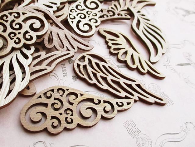 翼のウッドパーツ28個 < ペット/手芸/園芸  翼のウッドパーツ28個 < ペット/手芸/園芸の