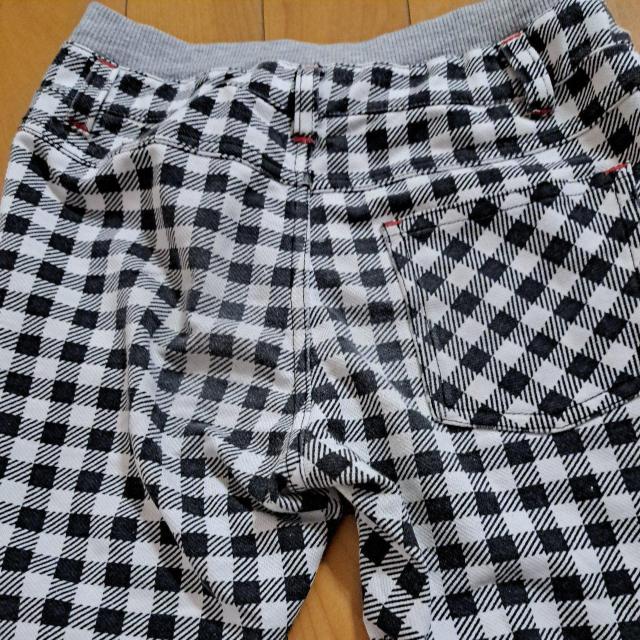 120cm女の子のギンガムチェックのパンツ < キッズ/ベビー  120cm女の子のギンガムチェックのパンツ < キッズ/ベビーの