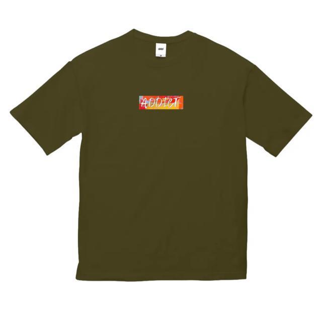 A.D.D.I.C.T ☆1st Anniversary Box Logo Tee☆ < 男性ファッション  A.D.D.I.C.T ☆1st Anniversary Box Logo Tee☆  < 男性ファッションの
