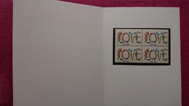 ☆ アメリカ「ラブ切手」タトウ付き ☆ < ホビー ☆ アメリカ「ラブ切手」タトウ付き ☆ < ホビーの