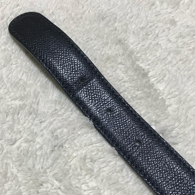 正規品 シャネル キャビアスキンレザーベルトブラック 65/26 < ブランド  正規品 シャネル キャビアスキンレザーベルトブラック 65/26 < ブランドの