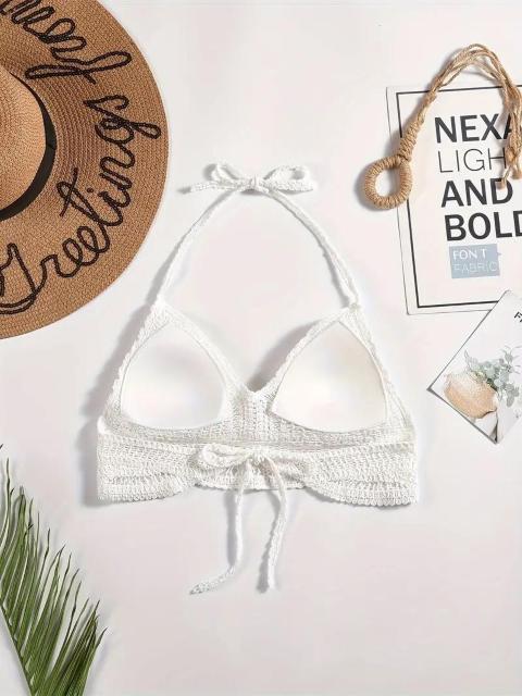 特別提供品790円★プレーンかぎ針編みタイネックボヘミアンビーチトップ日本サイズM アプリコット < 女性ファッション  特別提供品790円★プレーンかぎ針編みタイネックボヘミアンビーチトップ日本サイズM アプリコット < 女性ファッションの